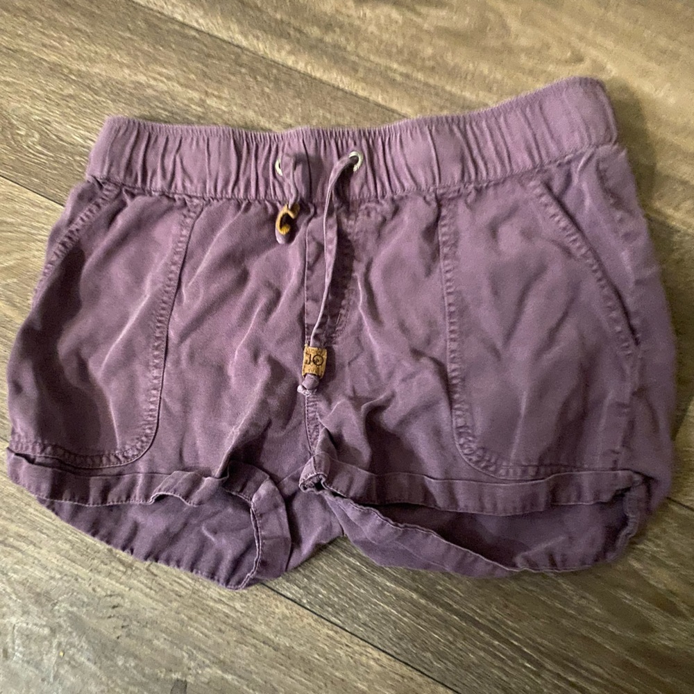 TENTREE purple shorts